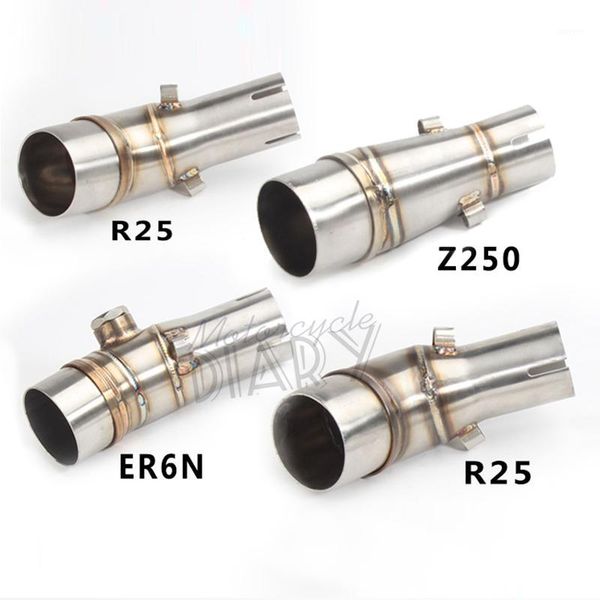 er6n r25 z250 z250sl motorcycle middle link exhaust pipe connect escape moto adapter for ak063 replace racing modified1
er6n r25 z250 z250sl motorcycle middle link exhaust pipe connect escape moto adapter for ak063 replace racing modified1