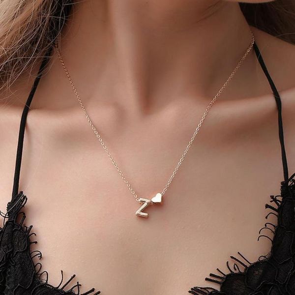 pendant necklaces a-z 26 capital letter heart fashion women chain necklace jewelry gift, Silver
pendant necklaces a-z 26 capital letter heart fashion women chain necklace jewelry gift, Silver