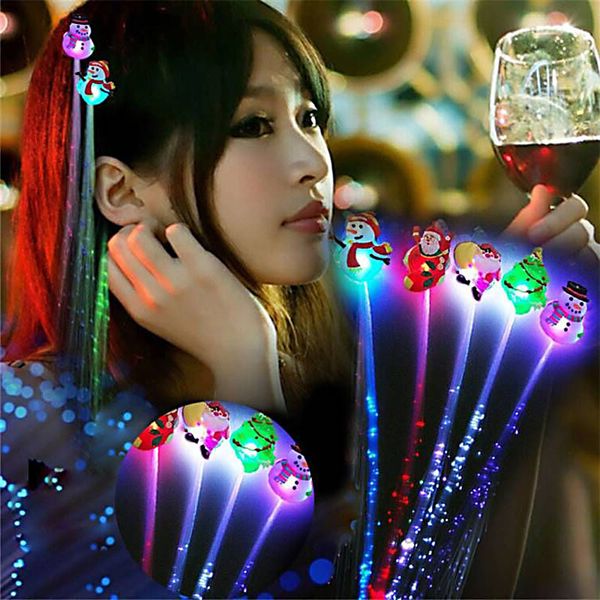 creative colorful luminous braids for christmas party led fiber braids party flashing props dhl wholesale
creative colorful luminous braids for christmas party led fiber braids party flashing props dhl wholesale
