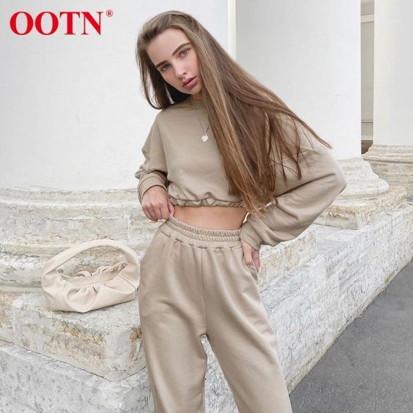 ootn women solid casual two piece sets o neck crop long sleeve sweatshirt female autumn winter high waist jogger pants suit1, Gray
ootn women solid casual two piece sets o neck crop long sleeve sweatshirt female autumn winter high waist jogger pants suit1, Gray