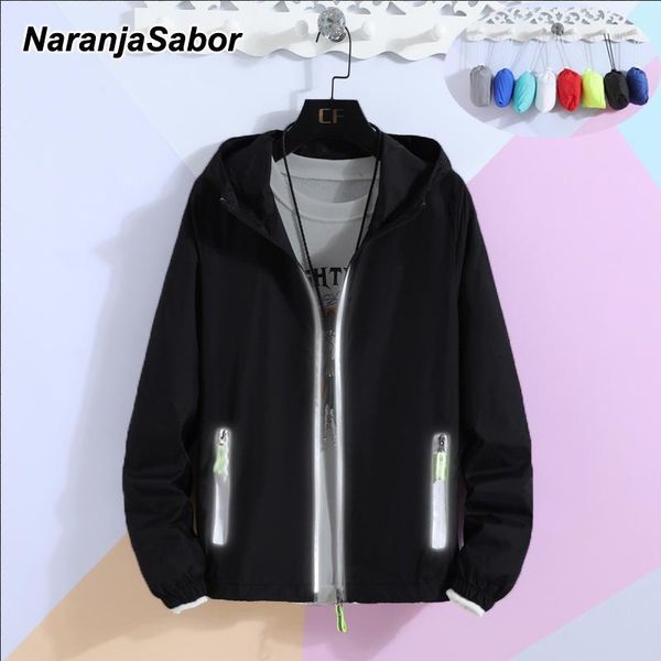 men's jackets naranjasabor plus-size reflective zipper jacket men women sun protection couple hooded hip-hop glow skin 7xl n6671, Black;brown
men's jackets naranjasabor plus-size reflective zipper jacket men women sun protection couple hooded hip-hop glow skin 7xl n6671, Black;brown