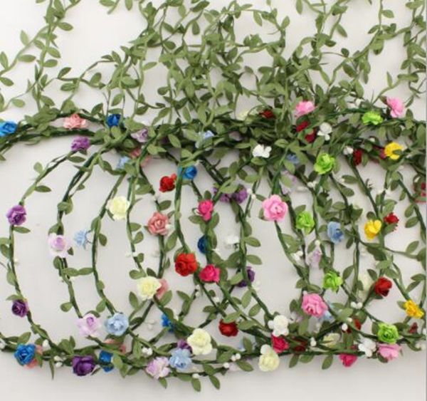 factory price garland wedding bridal girl crown hawaii rattan flower head wreath bohemian headbands 50pcs mixed colors
factory price garland wedding bridal girl crown hawaii rattan flower head wreath bohemian headbands 50pcs mixed colors