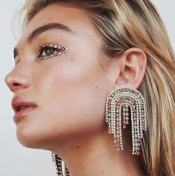 dangle & chandelier ztech fashion show women full crystal beads tassel earrings jewelry big long statement accessories, Silver
dangle & chandelier ztech fashion show women full crystal beads tassel earrings jewelry big long statement accessories, Silver