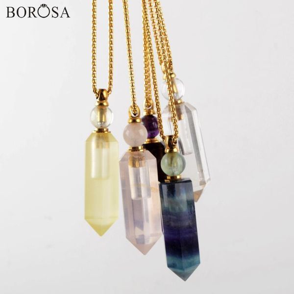 fluorite perfume bottle pendant for necklace natural stone essential oil diffuser charm healing crystal women necklace dropship1, Silver
fluorite perfume bottle pendant for necklace natural stone essential oil diffuser charm healing crystal women necklace dropship1, Silver