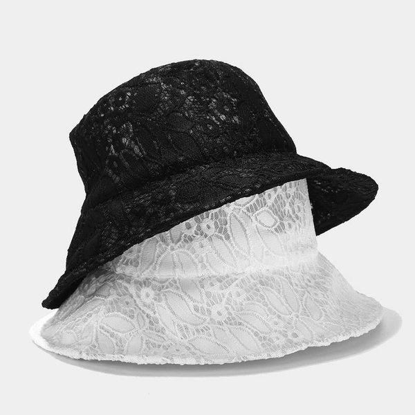cloches 2021 style solid color lace bucket hat fisherman outdoor travel sun cap hats for men and women 184, Blue;gray
cloches 2021 style solid color lace bucket hat fisherman outdoor travel sun cap hats for men and women 184, Blue;gray