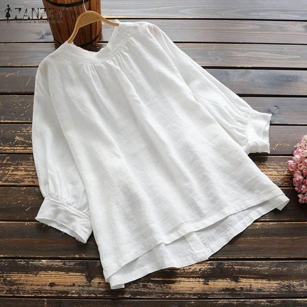 2020 summer back buttons down shirts zanzea oversized women blouses casual 3/4 lantern sleeve tunic high low blusas chemise1, White
2020 summer back buttons down shirts zanzea oversized women blouses casual 3/4 lantern sleeve tunic high low blusas chemise1, White