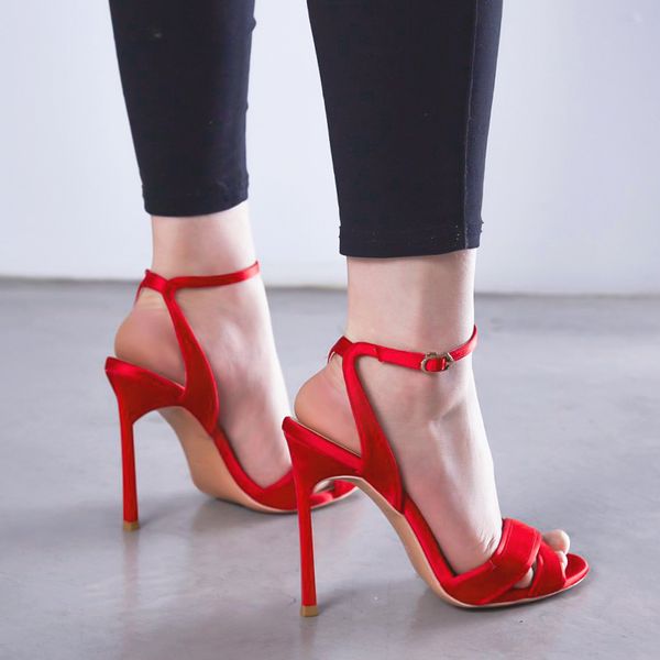 sandals summer wardrobe leap blade 8 cm in zapatos of cop crossed with ankle strap jump thin finger pointed female high heel shoes qmjk, Black
sandals summer wardrobe leap blade 8 cm in zapatos of cop crossed with ankle strap jump thin finger pointed female high heel shoes qmjk, Black