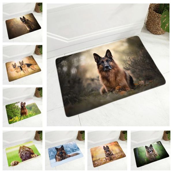 cushion/decorative pillow german shepherd dog doormat flannel carpet floor mat for hallway bedroom 40x60cm door non-slip decor pet animal ru
cushion/decorative pillow german shepherd dog doormat flannel carpet floor mat for hallway bedroom 40x60cm door non-slip decor pet animal ru