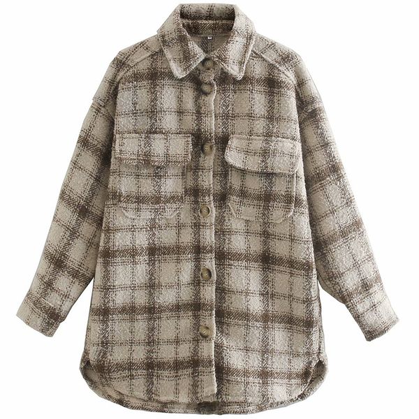 2021 new winter new women small fragrance style lapel single-breasted pocket plaid long-sleeved female jacket r3r9, Black;brown
2021 new winter new women small fragrance style lapel single-breasted pocket plaid long-sleeved female jacket r3r9, Black;brown
