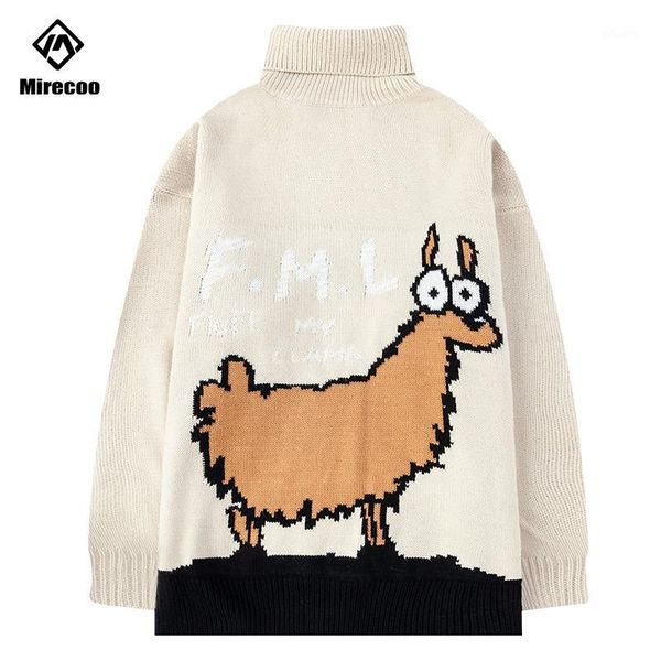 sheep pattern men turtleneck sweater animal mens pullover sweaters turtle neck men harajuku knitted sweaters 2019 winter couple1, White;black
sheep pattern men turtleneck sweater animal mens pullover sweaters turtle neck men harajuku knitted sweaters 2019 winter couple1, White;black
