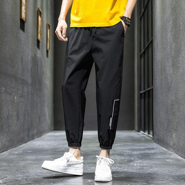 ice silk spring and autumn thin casual pants korean versatile slim sports leggings men's trend, Black
ice silk spring and autumn thin casual pants korean versatile slim sports leggings men's trend, Black