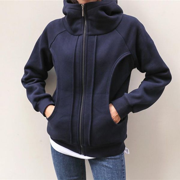 comelcasual turtleneck hooded sweatshirt coat women 2021 new plus velvet thick warm loose outwear sportswear sweatshirts, Black
comelcasual turtleneck hooded sweatshirt coat women 2021 new plus velvet thick warm loose outwear sportswear sweatshirts, Black