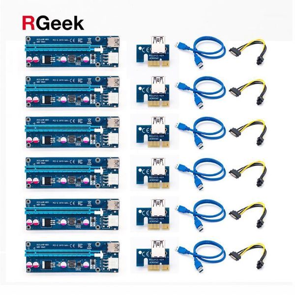 computer cables & connectors 6pcs golden ver009 usb 3.0 pci-e riser ver 009s express 1x 4x 16x extender adapter card sata 15pin to 6 pin pow
computer cables & connectors 6pcs golden ver009 usb 3.0 pci-e riser ver 009s express 1x 4x 16x extender adapter card sata 15pin to 6 pin pow