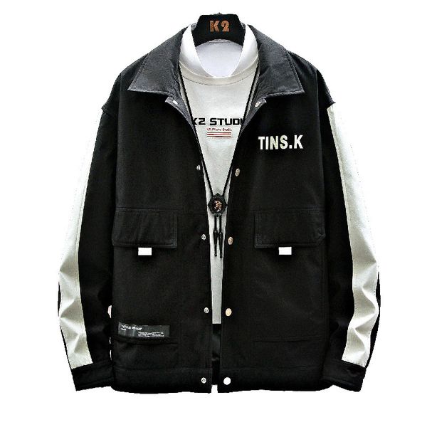 2021 the new color combining working-style zipper with spring tools and autumn trend beautiful wild male jacket casual m6ha, Black;brown
2021 the new color combining working-style zipper with spring tools and autumn trend beautiful wild male jacket casual m6ha, Black;brown