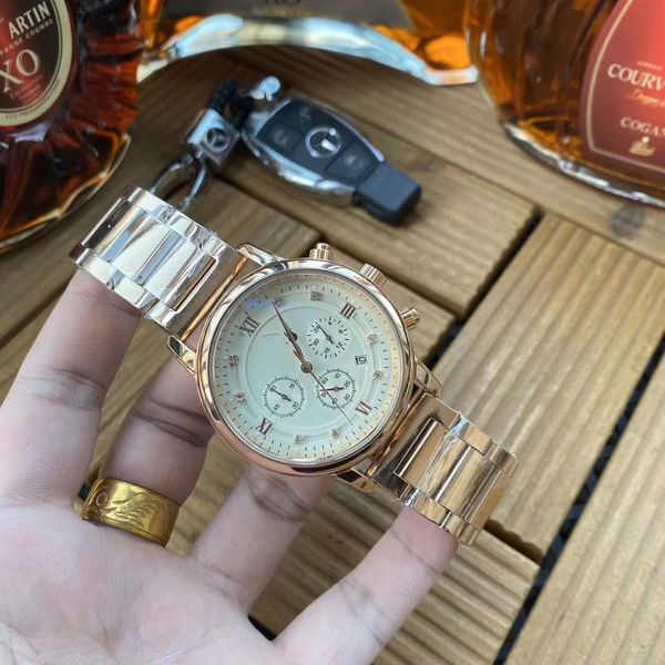spot quick selling popular wechat men's leisure steel belt baida watch factory direct sales, Slivery;brown
spot quick selling popular wechat men's leisure steel belt baida watch factory direct sales, Slivery;brown