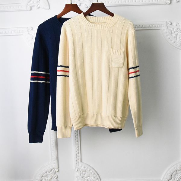 1220 2020 autumn brand same style regular long sleeve crew neck red blue white kint sweater women clothes qian, White;black
1220 2020 autumn brand same style regular long sleeve crew neck red blue white kint sweater women clothes qian, White;black