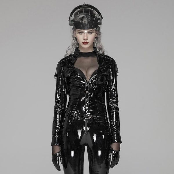 women's jackets punk rave bright elastic pu leather short jacket club wear handsome personality motorcycle women coat, Black;brown
women's jackets punk rave bright elastic pu leather short jacket club wear handsome personality motorcycle women coat, Black;brown