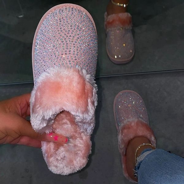 2021 the new new winter women skin slides home strass hairy slippers ladies indoors shoes bedroom v4ke, Black
2021 the new new winter women skin slides home strass hairy slippers ladies indoors shoes bedroom v4ke, Black