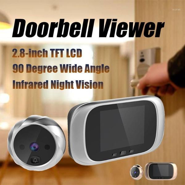 doorbells 2.8 inch tft lcd wireless doorbell infrared night vision home cordless camera for apartments security camera1
doorbells 2.8 inch tft lcd wireless doorbell infrared night vision home cordless camera for apartments security camera1