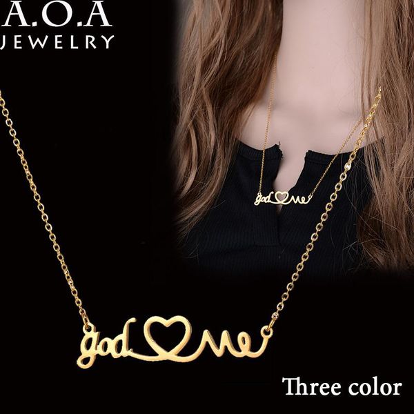 pendant necklaces 2021 god love me necklace 316l stainless steel hollow heart clavicle choker for religion party, Silver
pendant necklaces 2021 god love me necklace 316l stainless steel hollow heart clavicle choker for religion party, Silver