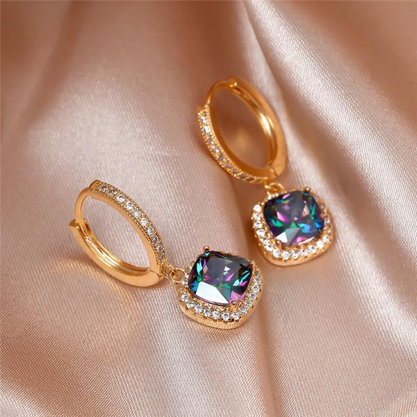 dangle & chandelier cute multicolor zircon square stone earrings for women wedding jewelry yellow gold mystic rainbow crystal drop, Silver
dangle & chandelier cute multicolor zircon square stone earrings for women wedding jewelry yellow gold mystic rainbow crystal drop, Silver