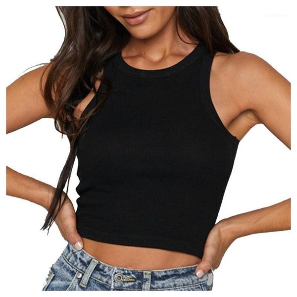 summer crop streetwear women's round neck sleeveless slim tank casual basic camis vest fashion solid short1, White
summer crop streetwear women's round neck sleeveless slim tank casual basic camis vest fashion solid short1, White