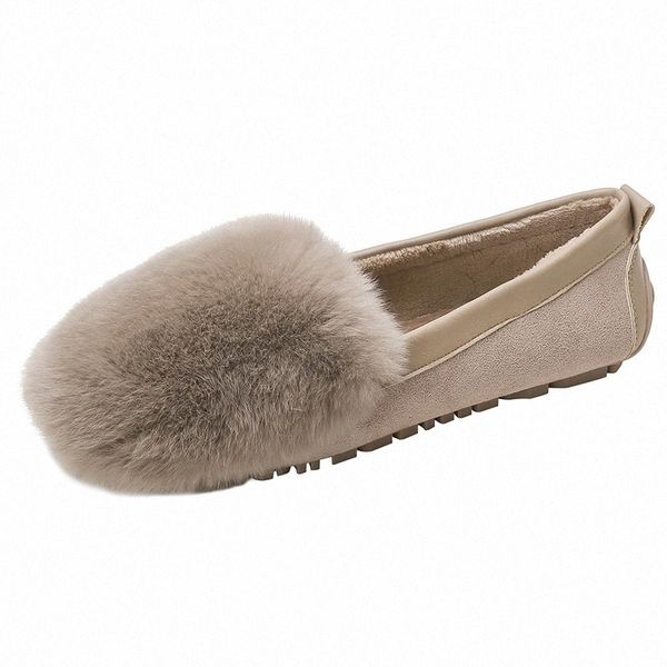 Winter Women Flat Shoes Footwear Woman Warm Snow Boots Genuine Leather Wool Lady Fur Ankle Boots Plus Size Slip-on Moccasins #7j3w
Winter Women Flat Shoes Footwear Woman Warm Snow Boots Genuine Leather Wool Lady Fur Ankle Boots Plus Size Slip-on Moccasins #7j3w