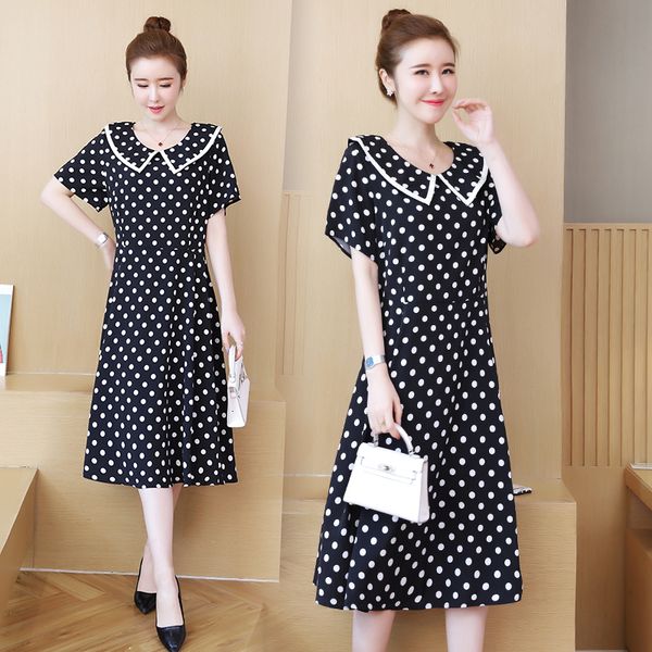 of women plus size blouses party dot summer fat thin occasional dress swing sl1i, Black;gray
of women plus size blouses party dot summer fat thin occasional dress swing sl1i, Black;gray