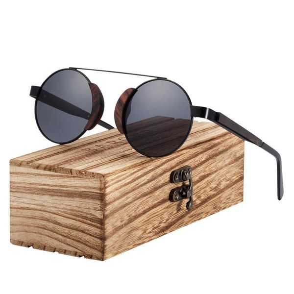 barcur rouond sunglasses wood polarized sun glasses for women men with original package, White;black
barcur rouond sunglasses wood polarized sun glasses for women men with original package, White;black