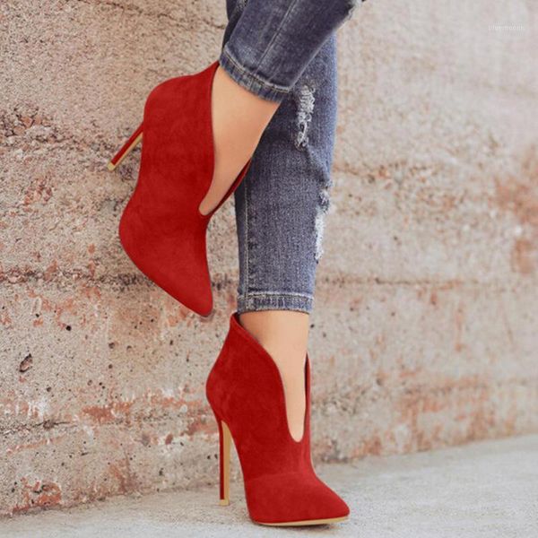 2020 new solid color stiletto shoes suede boots high help ladies western wedding party high heels1, Black
2020 new solid color stiletto shoes suede boots high help ladies western wedding party high heels1, Black