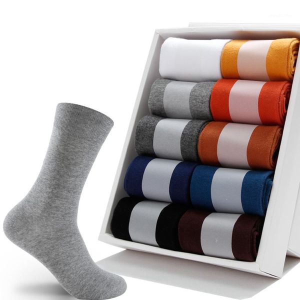 men's socks 5 pairs men's business casual breathable executives cotton men colorful dress for gift size 39-461, Black
men's socks 5 pairs men's business casual breathable executives cotton men colorful dress for gift size 39-461, Black