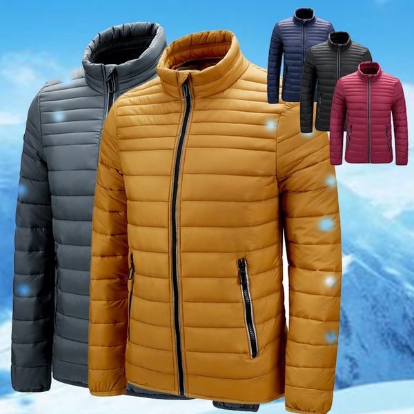2021 new mens parka winter cotton fashion male solid slim stand collar puffer jackets casual windbreak warm coat outwear jl2h, Black
2021 new mens parka winter cotton fashion male solid slim stand collar puffer jackets casual windbreak warm coat outwear jl2h, Black