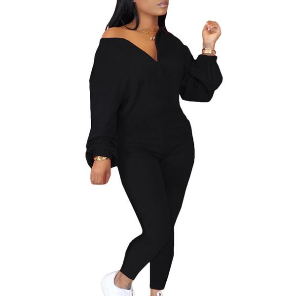 solid zip up round neck long sleeve jumpsuit for women oblique collar casual fashion body suit do2, White;black
solid zip up round neck long sleeve jumpsuit for women oblique collar casual fashion body suit do2, White;black