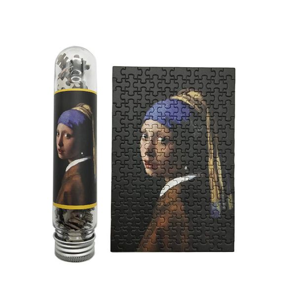 2020 world famous painting 150 pieces of test tube puzzle developmental game decompression toy puzzle children's toy puzzle
2020 world famous painting 150 pieces of test tube puzzle developmental game decompression toy puzzle children's toy puzzle