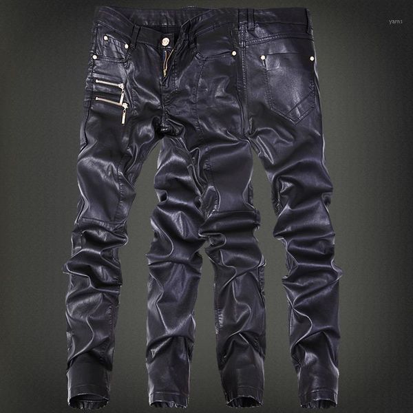 men's pants wholesale- winter motorcycle mens rock leather with zippers black faux tight skenny plus size 30 31 32 33 34 36 punk trouse
men's pants wholesale- winter motorcycle mens rock leather with zippers black faux tight skenny plus size 30 31 32 33 34 36 punk trouse