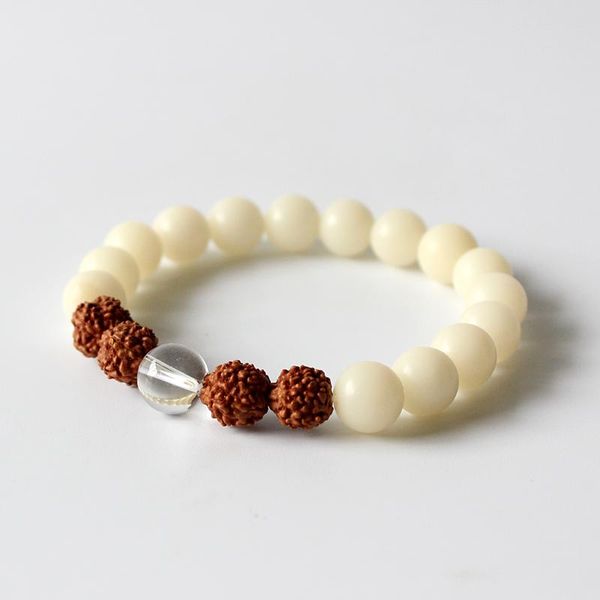 wholesale natural white bodhi seed rudraksha beads stretch bracelet yoga meditation buddhist pray beaded wrist jewelry, Black
wholesale natural white bodhi seed rudraksha beads stretch bracelet yoga meditation buddhist pray beaded wrist jewelry, Black
