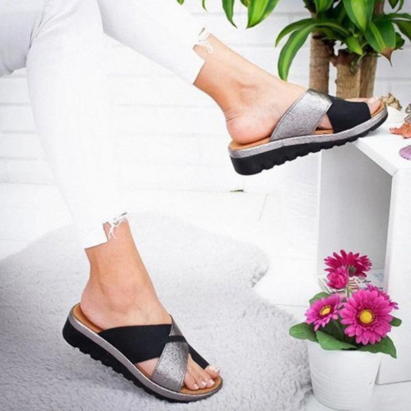 2020 summer sandals women slippers flat soft comfortable ladies sandales femme women sandals beach shoes plus size #1f7p, Black
2020 summer sandals women slippers flat soft comfortable ladies sandales femme women sandals beach shoes plus size #1f7p, Black
