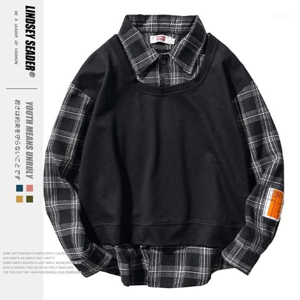 men's casual shirts lindsey seader classic stripped false two-piece long sleeve mens fashion dress shirt hipster preppy streetwear1, White;black
men's casual shirts lindsey seader classic stripped false two-piece long sleeve mens fashion dress shirt hipster preppy streetwear1, White;black