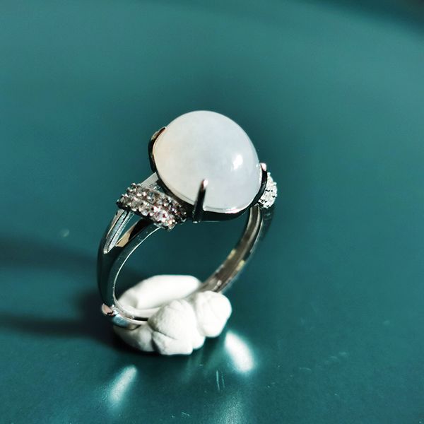 emerald ring chinese style burmese white ice glutinous jade ring 925 silver zircon size adjustable ladies birthday gift exquisite gift, Golden;silver
emerald ring chinese style burmese white ice glutinous jade ring 925 silver zircon size adjustable ladies birthday gift exquisite gift, Golden;silver