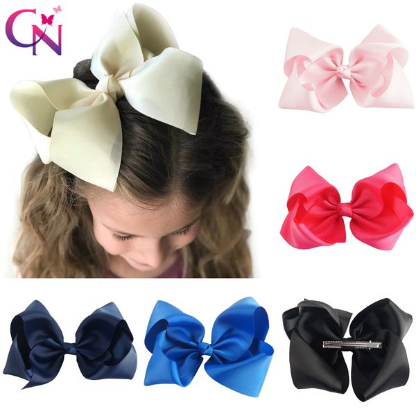 30 pcs/lot 8" handmade solid large hair bow for girls kids grosgrain ribbon bow with clips boutique big hair accessories lj201226, Slivery;white
30 pcs/lot 8" handmade solid large hair bow for girls kids grosgrain ribbon bow with clips boutique big hair accessories lj201226, Slivery;white