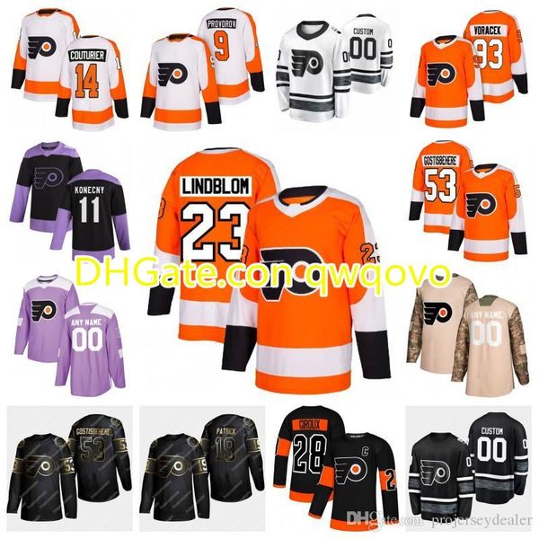 oskar lindblom philadelphia flyers carter hart claude giroux sean couturier jakub voracek shayne gostisbehere nolan patrick hockey jersey, Black;red
oskar lindblom philadelphia flyers carter hart claude giroux sean couturier jakub voracek shayne gostisbehere nolan patrick hockey jersey, Black;red