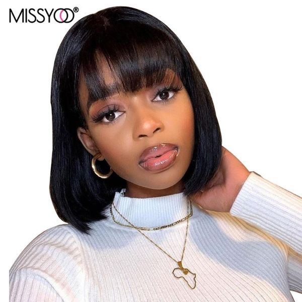 straight bob human hair wigs with bangs brazilian 13x4 short bob lace front human hair wigs for black women remy 4x4 closure wig, Black;brown
straight bob human hair wigs with bangs brazilian 13x4 short bob lace front human hair wigs for black women remy 4x4 closure wig, Black;brown