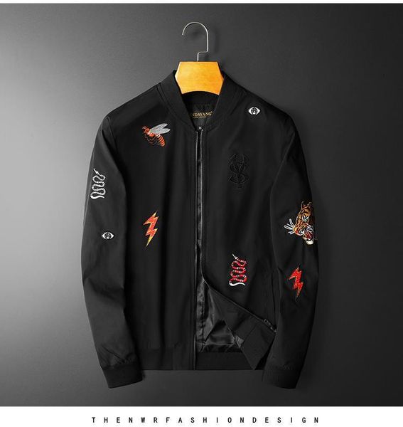 luxury 2021 men new rib embroidered crown tiger head jackets abstract digital coat c21 smcd, Black;brown
luxury 2021 men new rib embroidered crown tiger head jackets abstract digital coat c21 smcd, Black;brown
