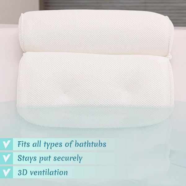 bath pillow neck and headrest support thickened pillow for home tub bathroom bathtub spa pillow with 4d air mesh technology wmtenx
bath pillow neck and headrest support thickened pillow for home tub bathroom bathtub spa pillow with 4d air mesh technology wmtenx