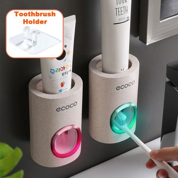 bath accessory set automatic toothpaste dispenser squeezers dust-proof toothbrush holder tooth wall mount stand bathroom accessories
bath accessory set automatic toothpaste dispenser squeezers dust-proof toothbrush holder tooth wall mount stand bathroom accessories