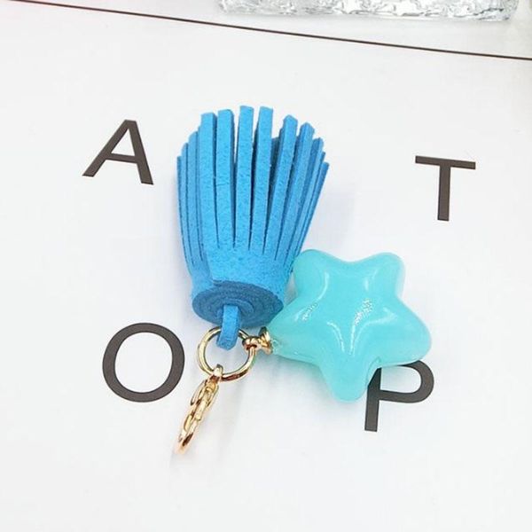 women casual triple leather tassels with star keychain bag pendant alloy car key chain ring holder jewelry gl5034 h sqclml, Silver
women casual triple leather tassels with star keychain bag pendant alloy car key chain ring holder jewelry gl5034 h sqclml, Silver