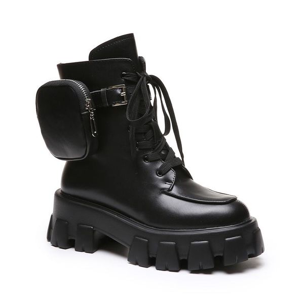 perfetto 2020 pocket motorcycle boots women platform shoes lace up thick-soled black shoes woman half botas mujer
perfetto 2020 pocket motorcycle boots women platform shoes lace up thick-soled black shoes woman half botas mujer