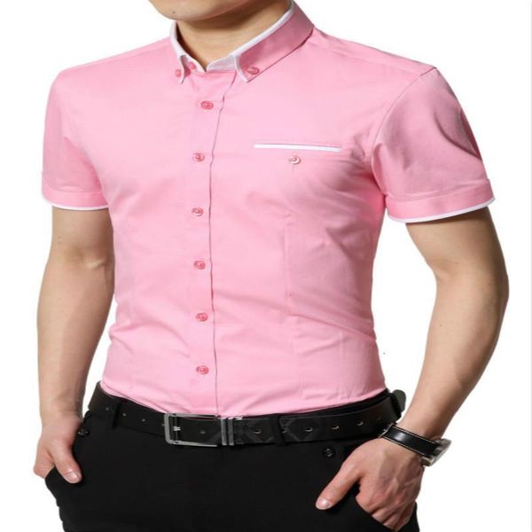 men's clothing dress shirt 2020 new men business casual shirt collar patchwork comfortable camisa short sleeve social shirt 5xl, White;black
men's clothing dress shirt 2020 new men business casual shirt collar patchwork comfortable camisa short sleeve social shirt 5xl, White;black
