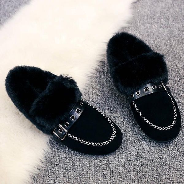 plus velvet warm snow fur shoes female non-slip flat cotton shoes 2020 winter korean version of the wild student peas, Black
plus velvet warm snow fur shoes female non-slip flat cotton shoes 2020 winter korean version of the wild student peas, Black