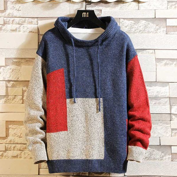 men's sweaters winter 2021 sweater pullover knitted thickening hoodie loose-knit s-2xl, White;black
men's sweaters winter 2021 sweater pullover knitted thickening hoodie loose-knit s-2xl, White;black